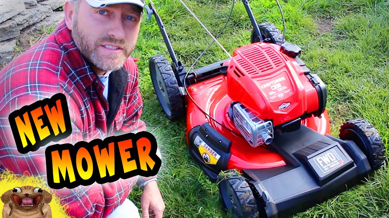 Unboxing New Mower  (Craftsman 163 cc with Briggs and Stratton Motor)