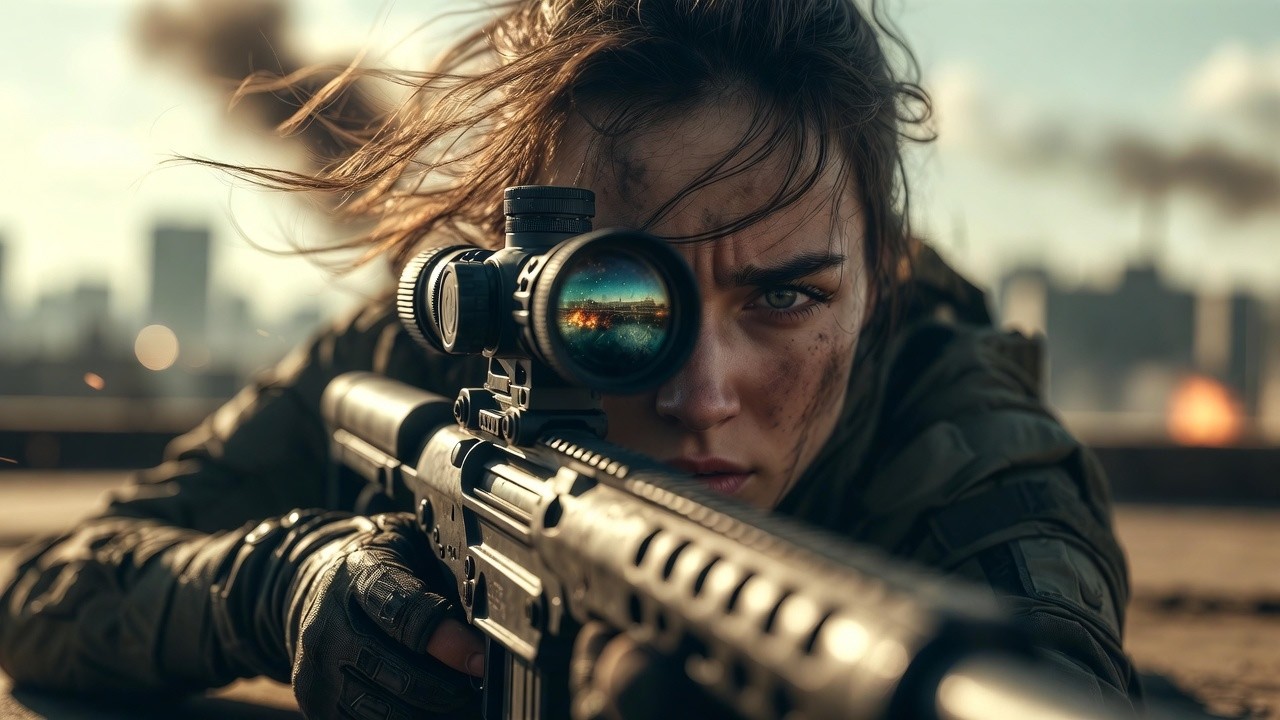 Sie glaubten, ihre Scharfschützen seien unangreifbar – bis sie sie ins Visier nahm.