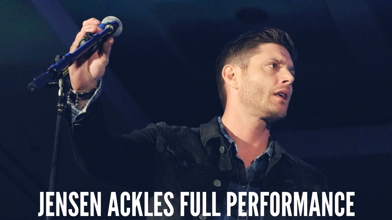 Jensen Ackles Sings S.O.B & Whipping Post At The Vancouver Saturday Night Special 2018