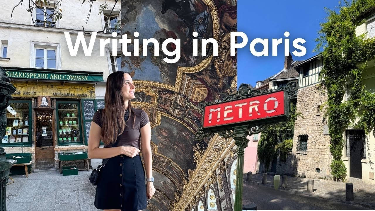 4 Days in Paris travel vlog - book shopping, museums, a stunning library