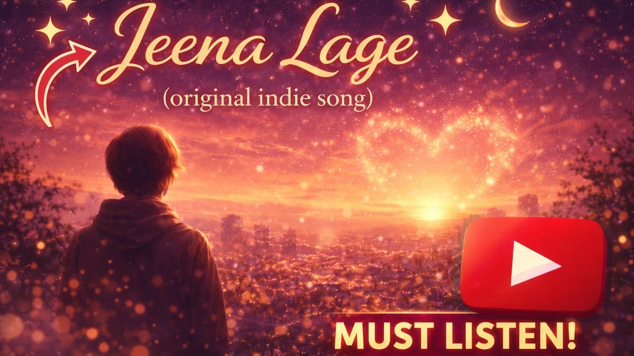 Jeena Lage — When Life Starts to Glow 🌟 | Acoustic Hindi Chill Vibes | Romantic