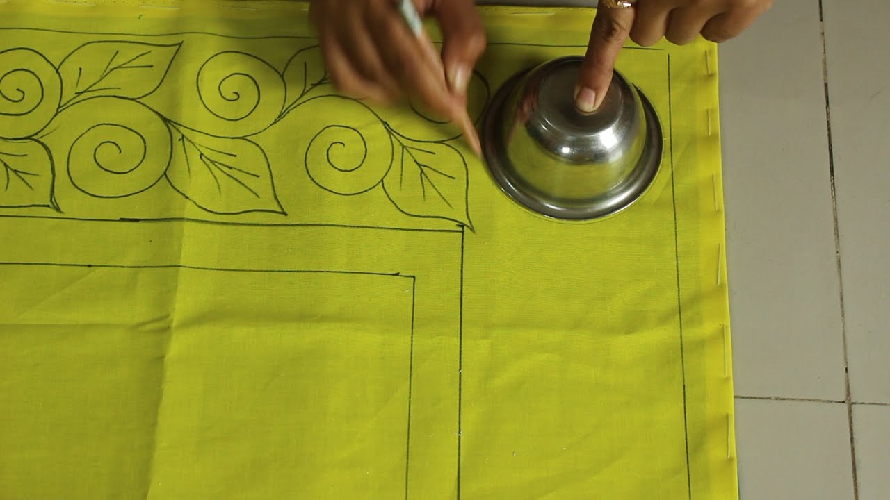 How to Art baby katha on Fabric ||  সহজ সুন্দর নকশী কাঁথার ডিজাইন