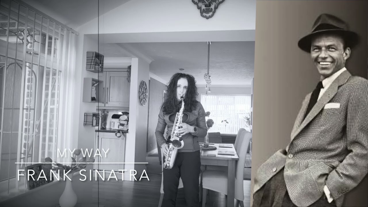 My way saxophone cover with Yamaha Genos 