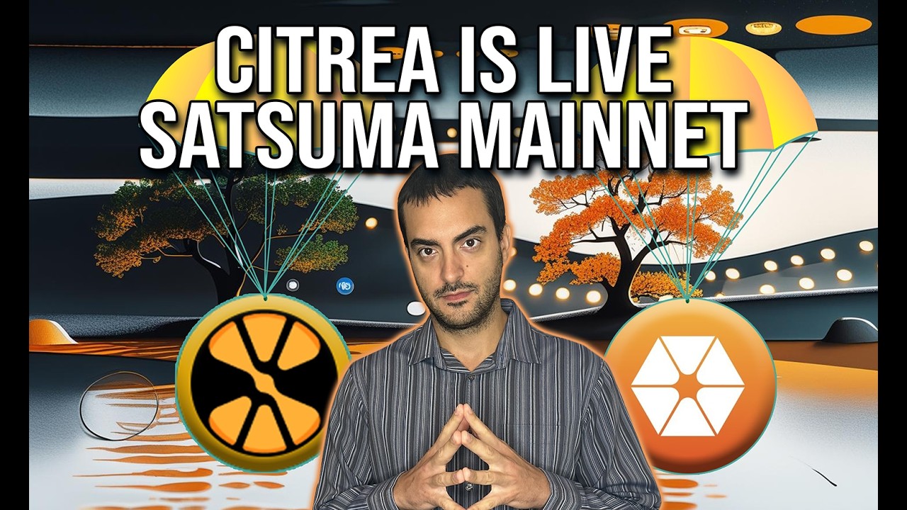 Citrea na żywo w Mainnet!! Satsuma Airdrop r&oacute;wnież🚀 #crypto #airdrop