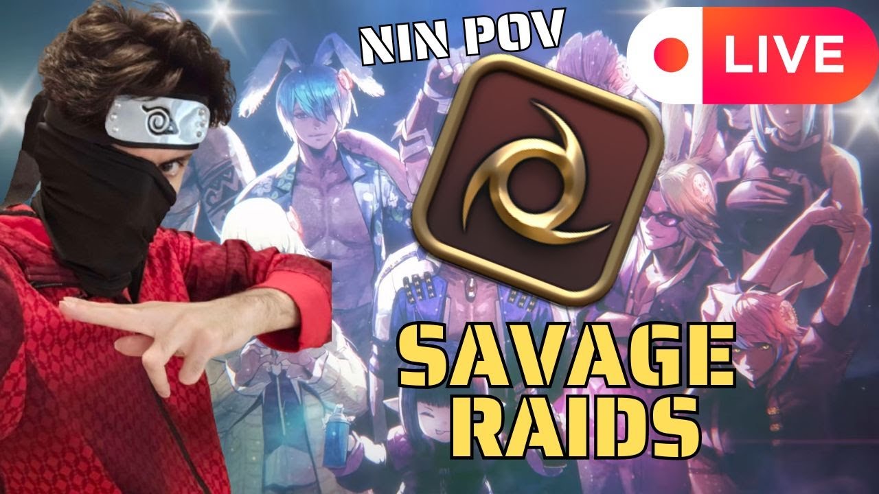 🔴[NIN POV] Light | EU Savage Raids PF Reclears! | Join My Party! | TWITCH.TV/ALNINIO9