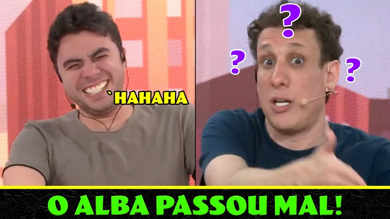 ALBA N&Atilde;O AGUENTOU E CHOROU DE RIR COM O ESTUDO DO SAMY! | P&acirc;nico 2020 - Ep. 258
