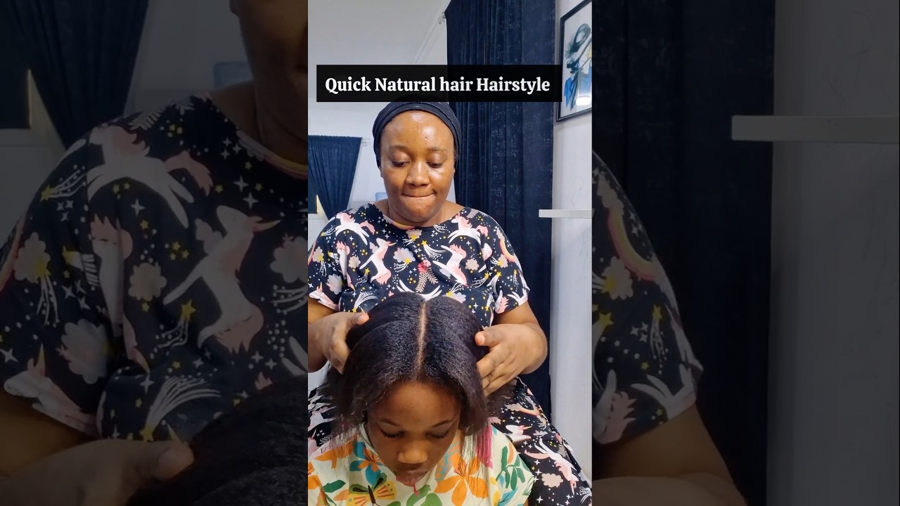 Quick natural hair hairstyle you should try 