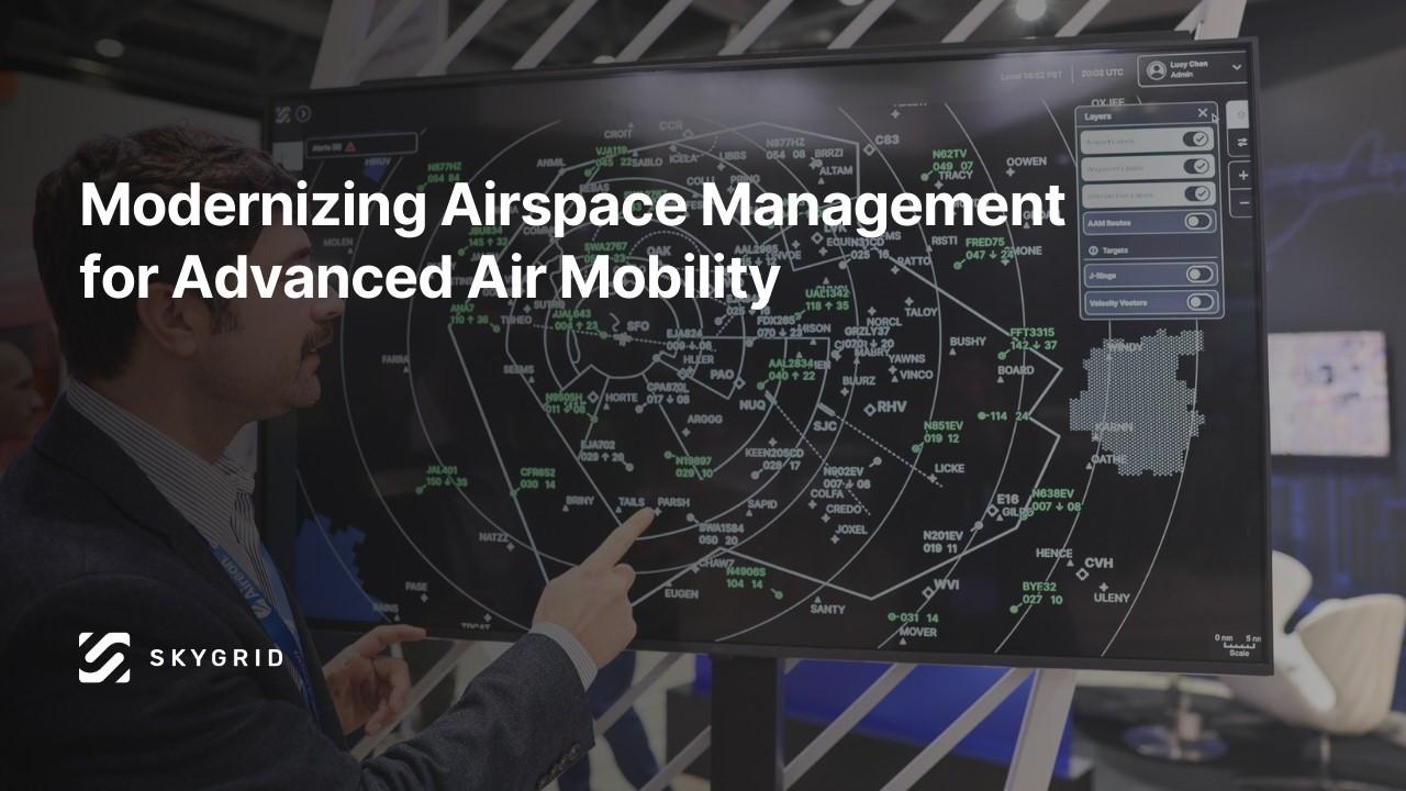Modernizing Airspace Management for Advanced Air Mobility