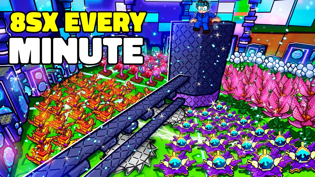 Мой сад в Build a Ring Farm теперь просто БЕЗУМЕН!