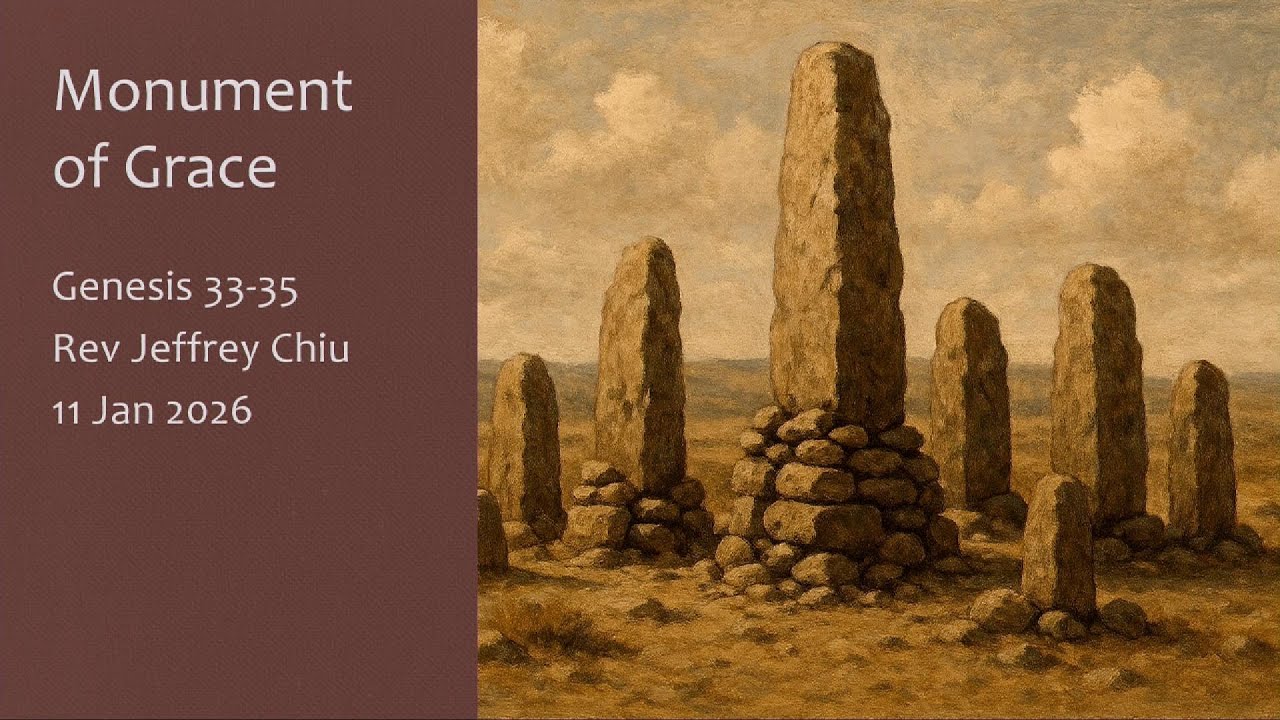 [Monument of Grace] | Rev. Jeffrey Chiu | Genesis 33-35 | English Worship Service | 2026-01-11