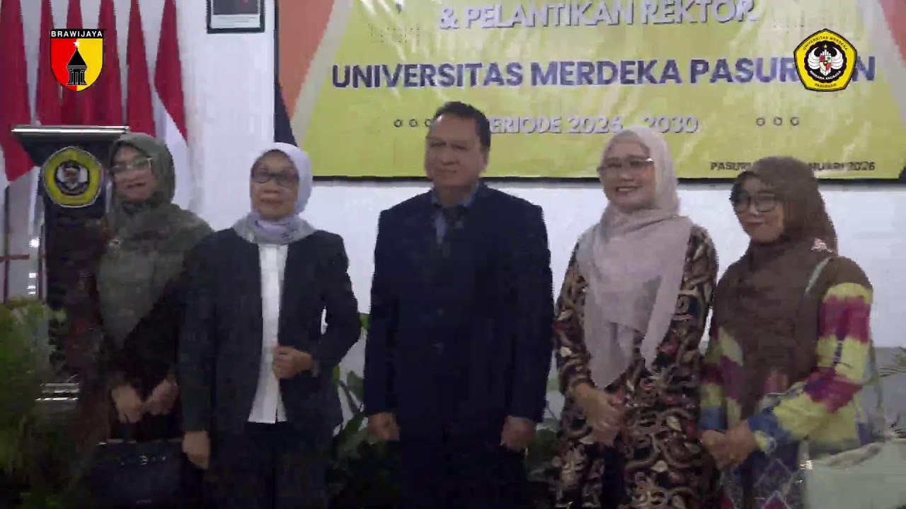 Pengambilan Sumpah & Pelantikan Rektor Universitas Merdeka Pasuruan Periode 2026-2030