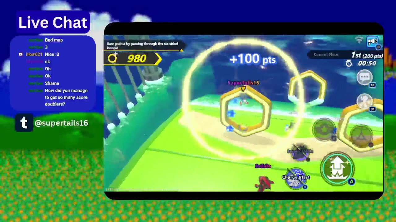 Sonic Rumble Time! - SuperTails16 Livestream