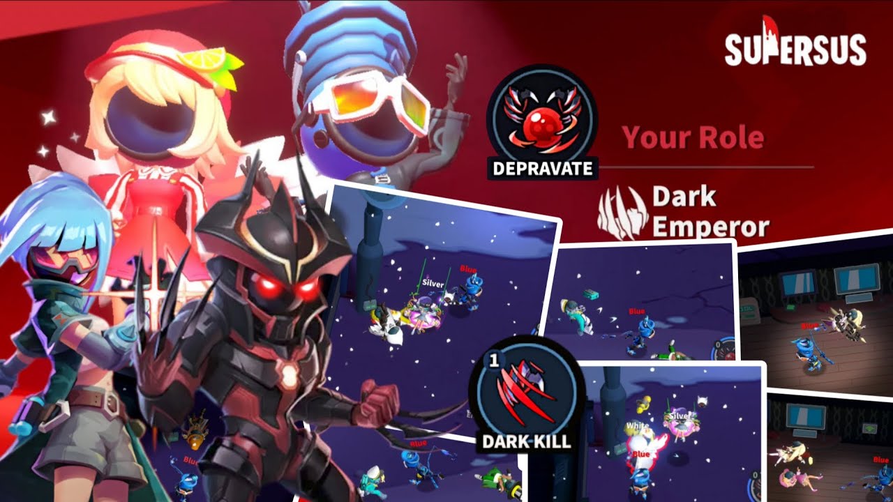 7 Kill by King of the Impostor | Super Sus 