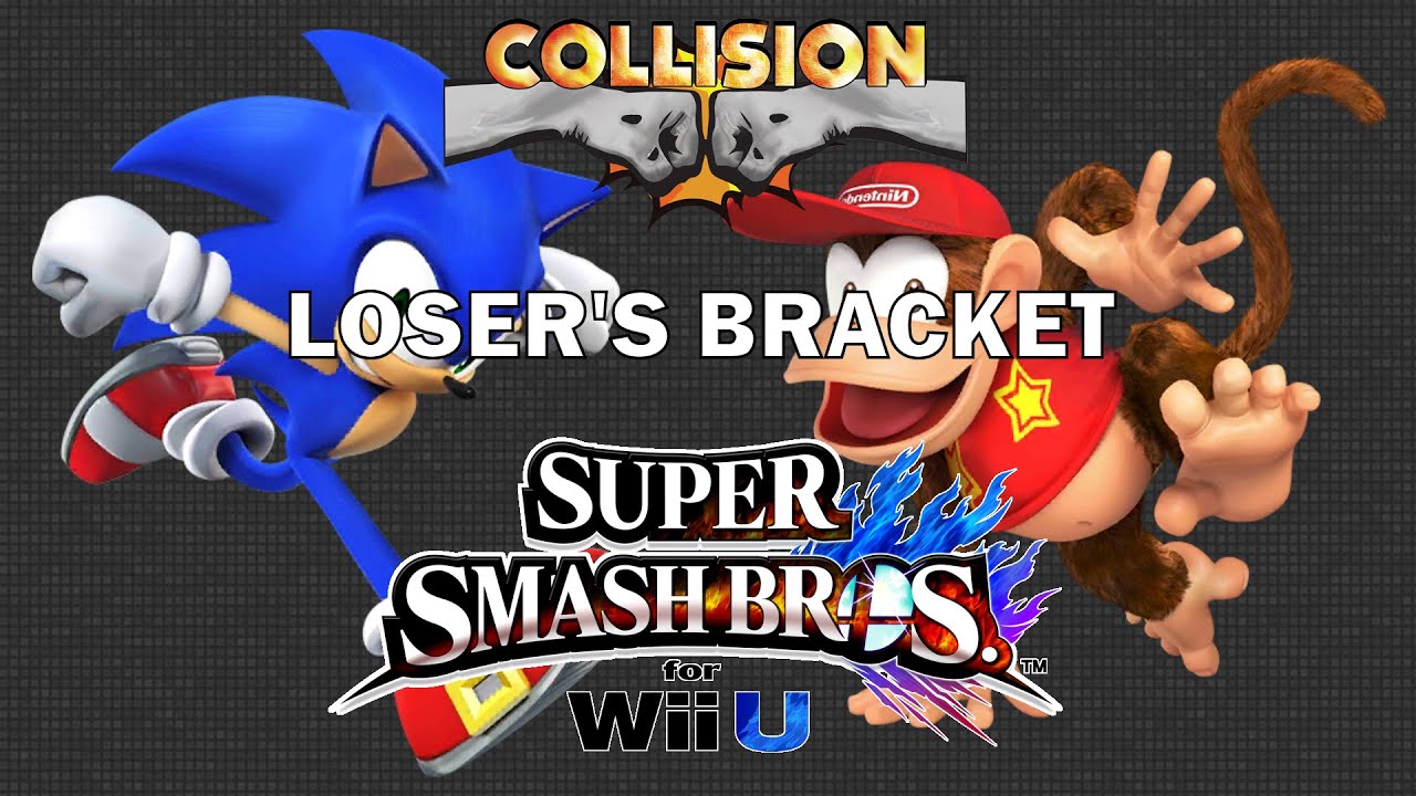 Smash Wii U Tournament - DA Jtails (Diddy Kong) vs Blue (Sonic) - Collision X