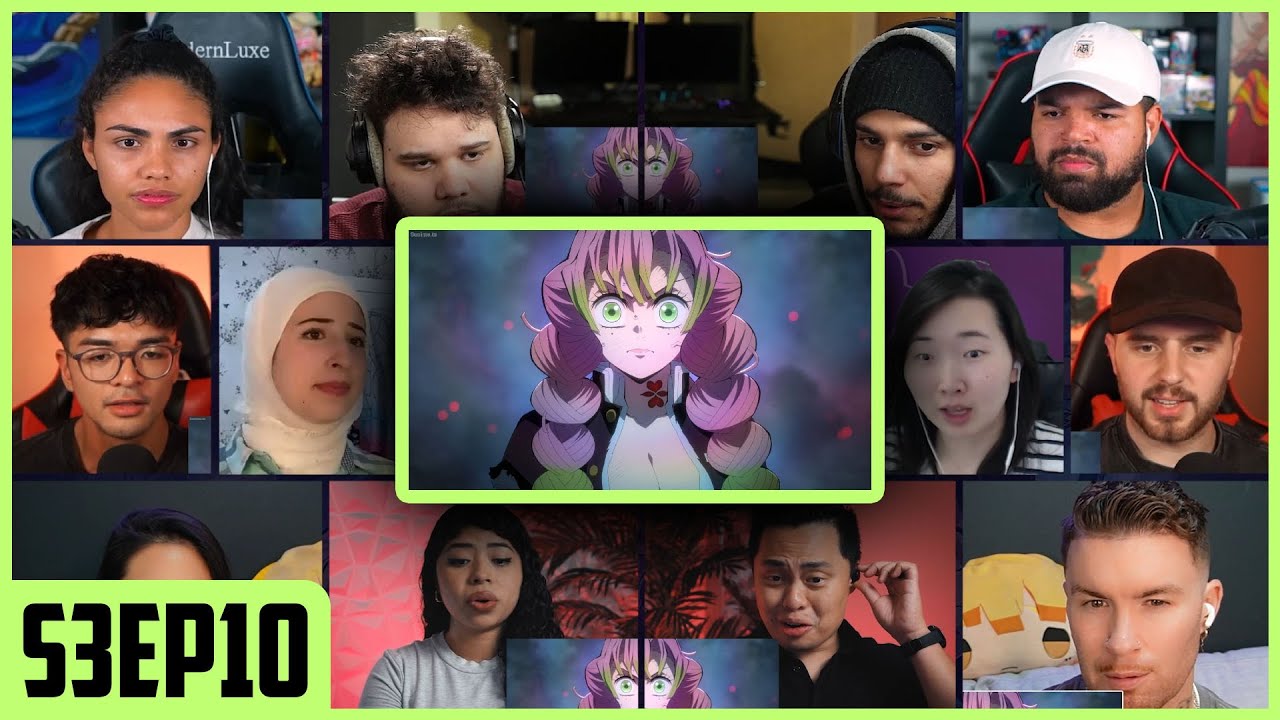 Demon Slayer Season 3 Episode 10 Reaction Mashup