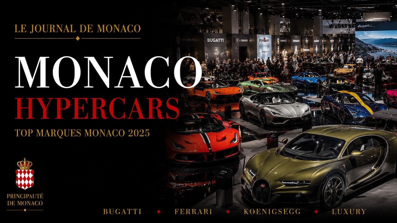 Top Marques 2025 | Bugatti, Koenigsegg, Ferrari & VIP Monaco Showcase 💎