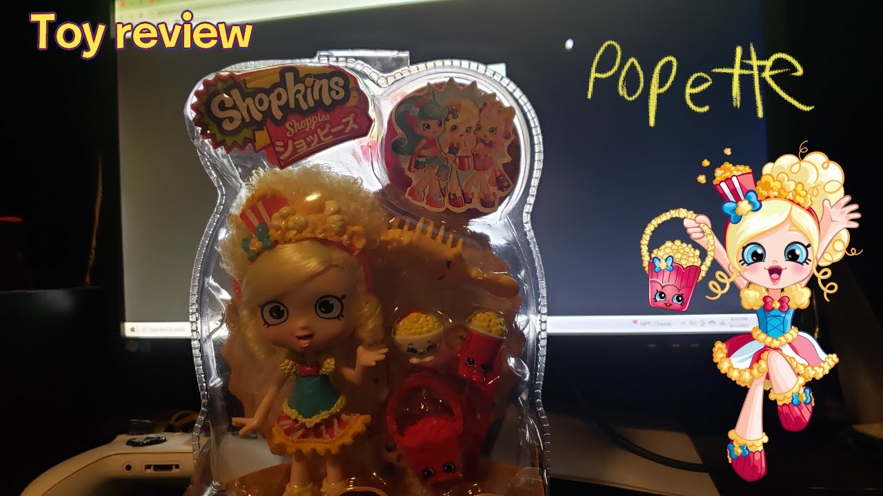 Popette Shopkins Shoppie Unboxing and Review