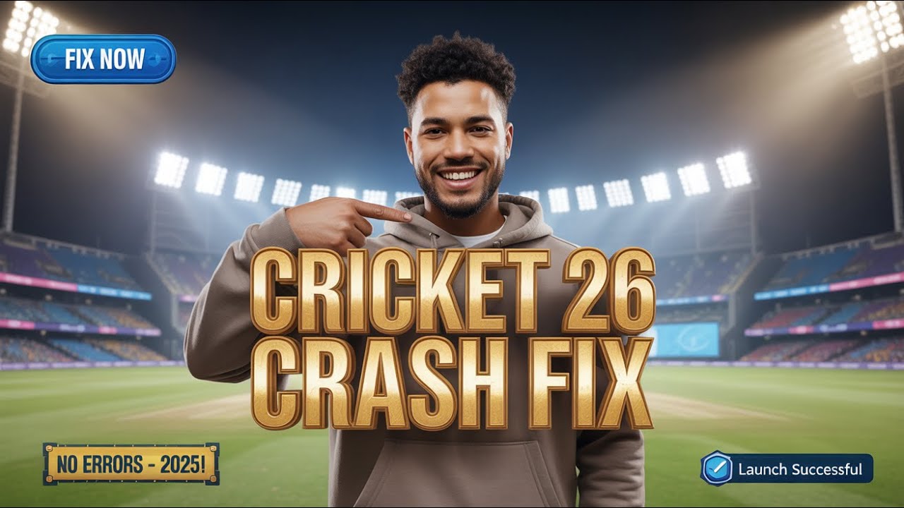 Cricket 26 &ndash; How to Fix Game Not Launching / Crash on Startup