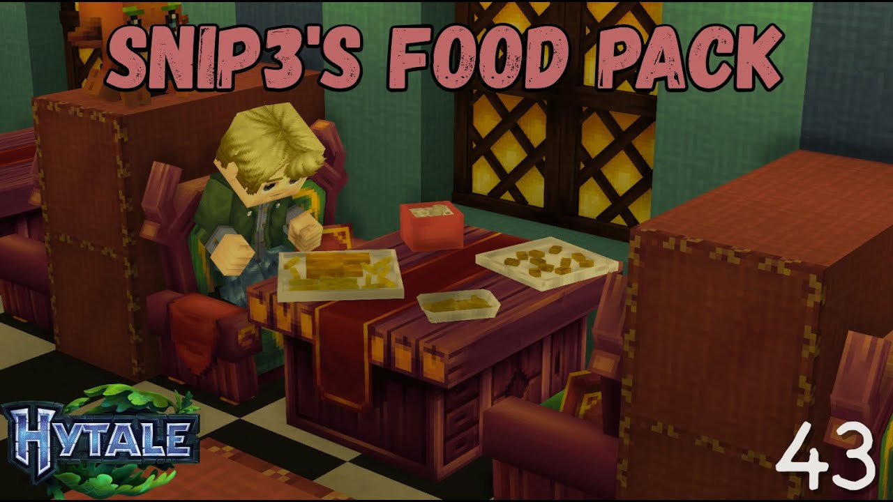 Hytale Mod Showcase: SNIP3'S Food Pack