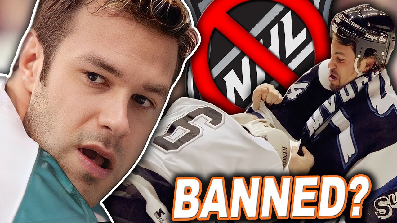 Brantt Myhres Talks About GETTING BANNED from the NHL and His Book