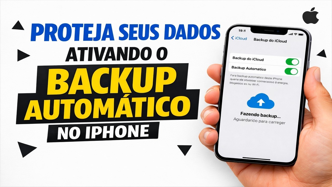 ► Proteja seus dados ativando o backup automático no iPhone