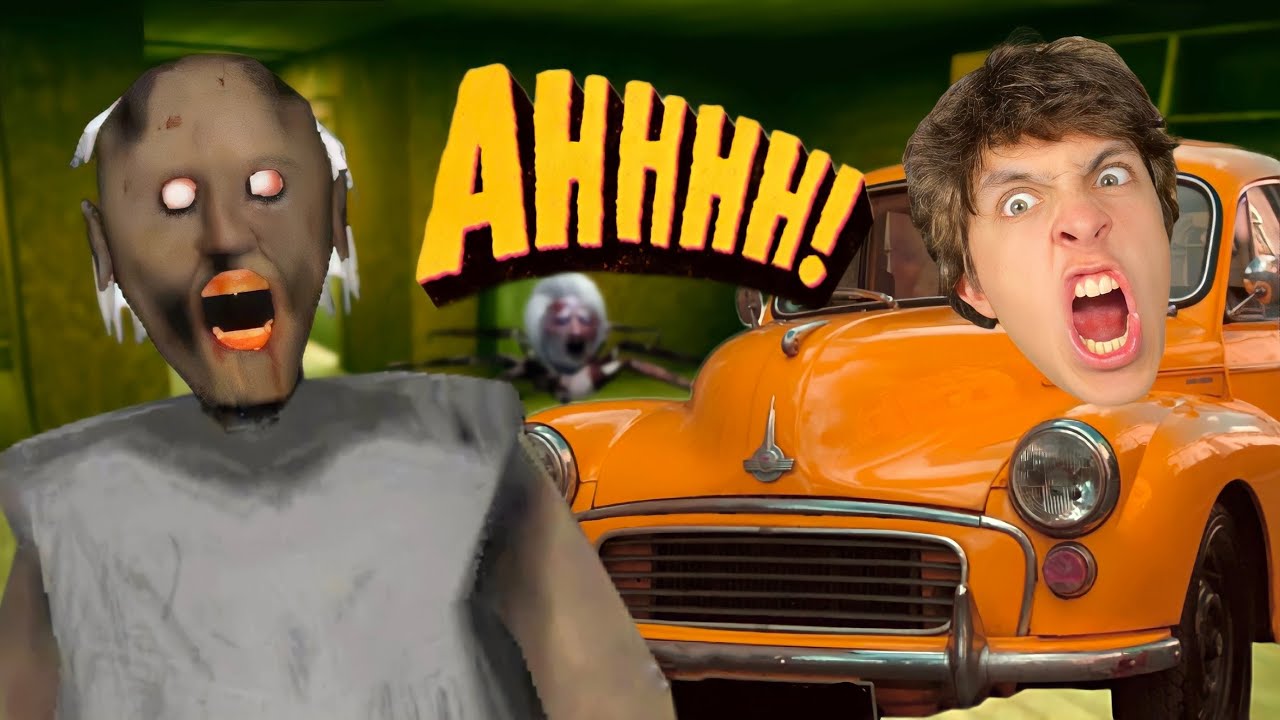 ESCAPO CON EL COCHE ?! | GRANNY (Actualización) - Parte 3