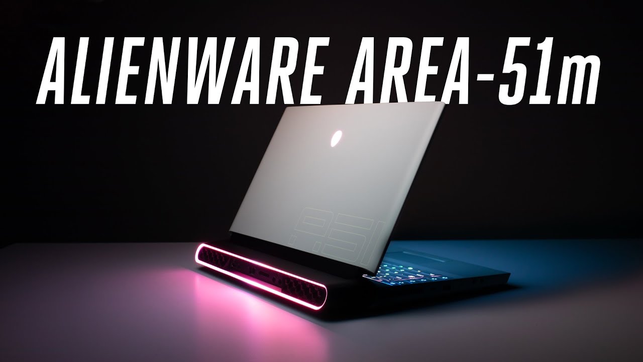 Alienware Area-51m: an exclusive look inside