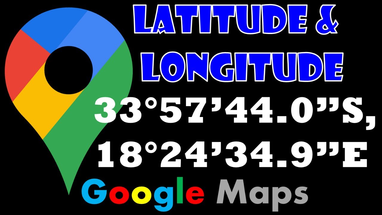 Координаты широты и долготы в Google Картах