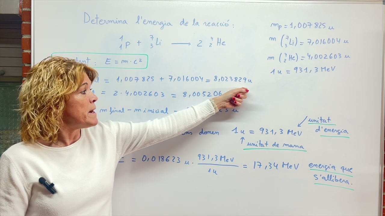 7 .14 Exercici de selectivitat , energia de la reacció