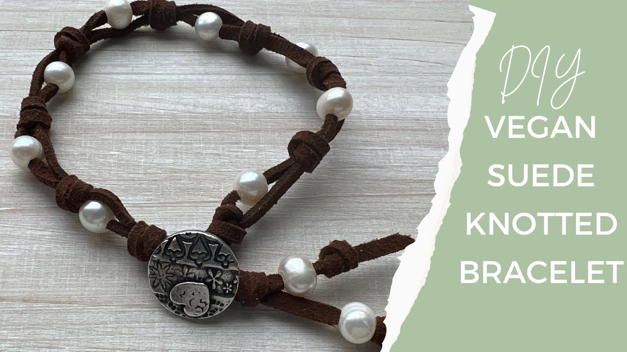 The EASIEST VEGAN Barrel Knot Bracelet Tutorial!