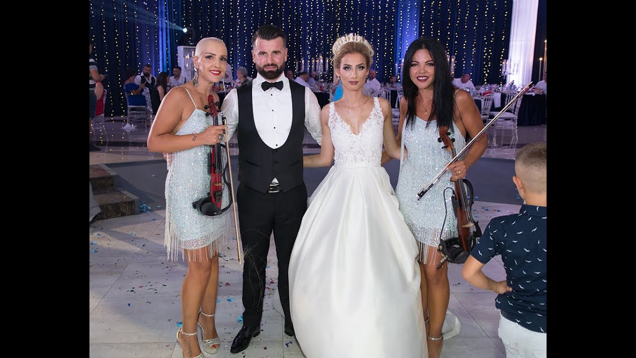 Albana Leka & Ines Memisharaj pjese me violin nga dasma e Renit & Xhenit