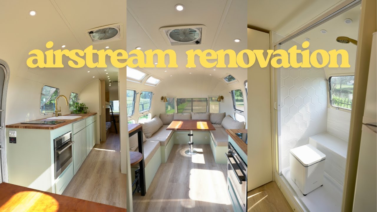 1976 Vintage Airstream Sovereign Renovation Tour | Full Restoration