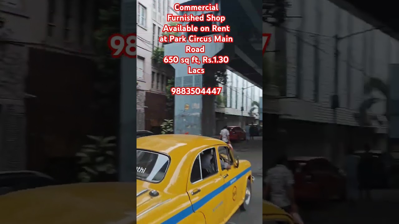 Commercial Shop Available on Rent at Park Circus Main Road, 650 sq.ft, Rs.1.30 Lacs