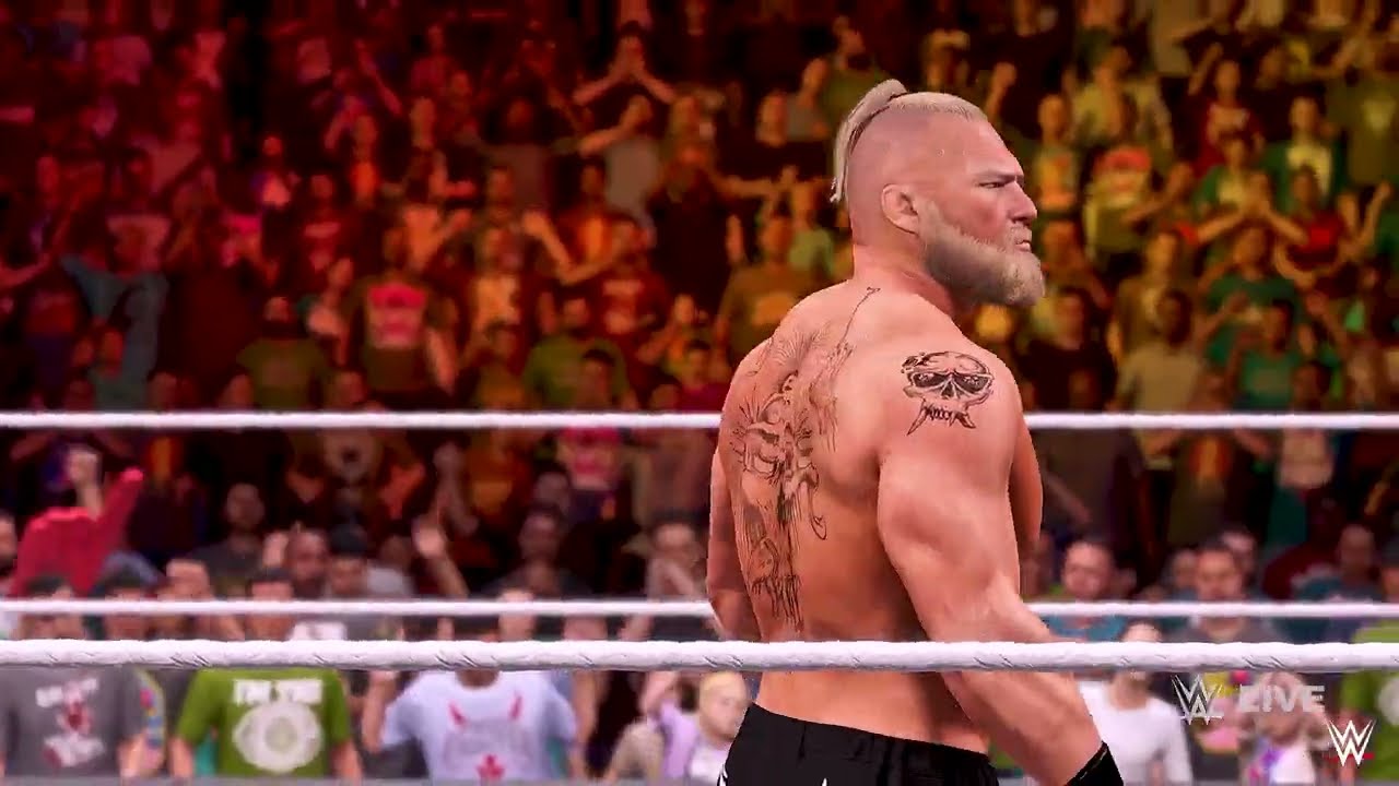 WWE 2K24 - Ricochet vs. Brock Lesnar | Survivor Series | PS5™ [4K60]