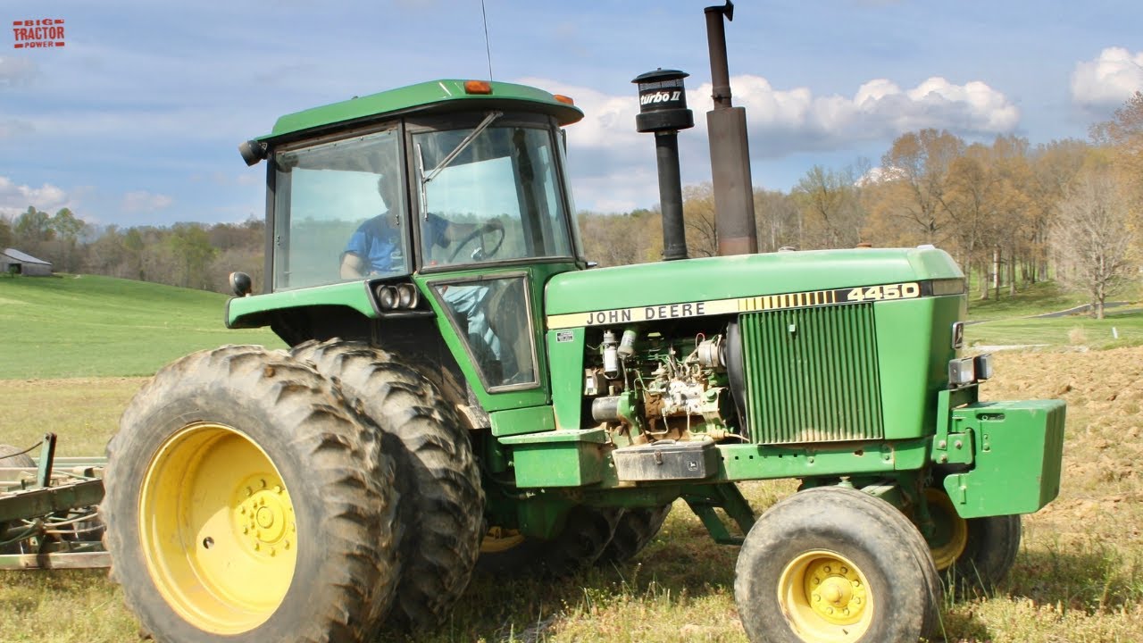 TRACTORS at Work: JOHN DEERE 4450