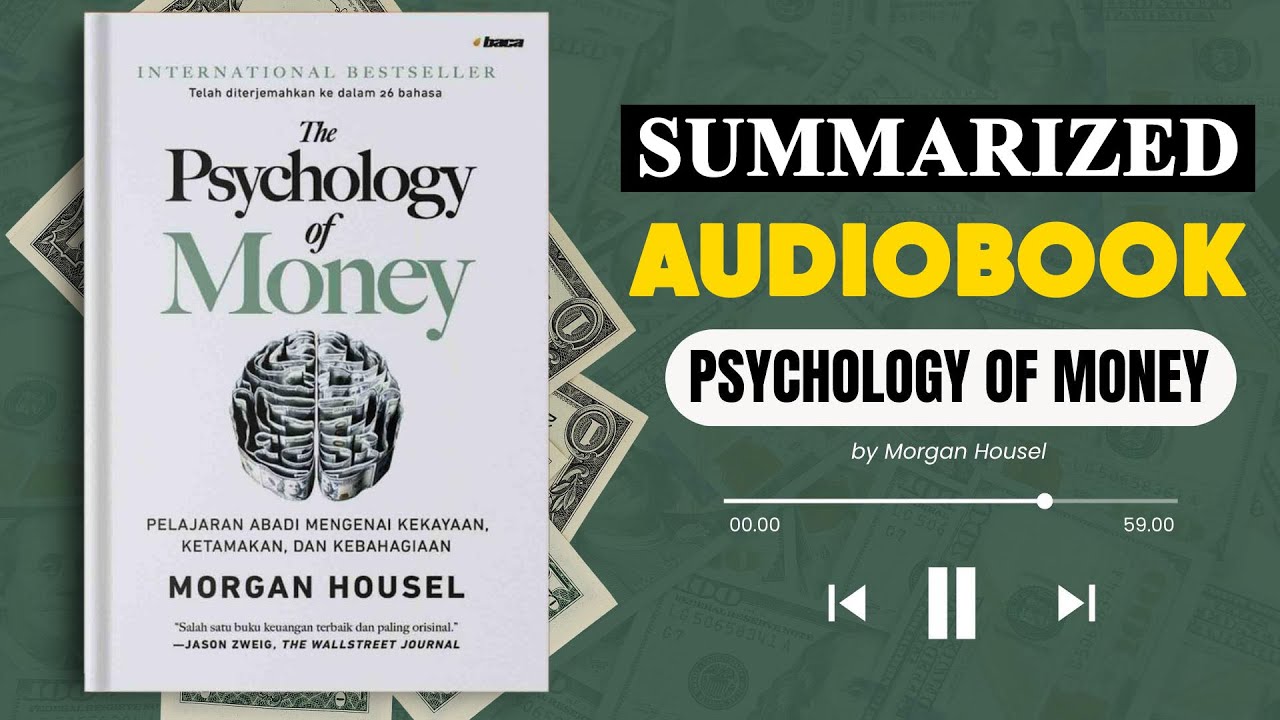 The Psychology of Money by Morgan Housel Audiobook  Summary #summary  #freeaudiobook #money