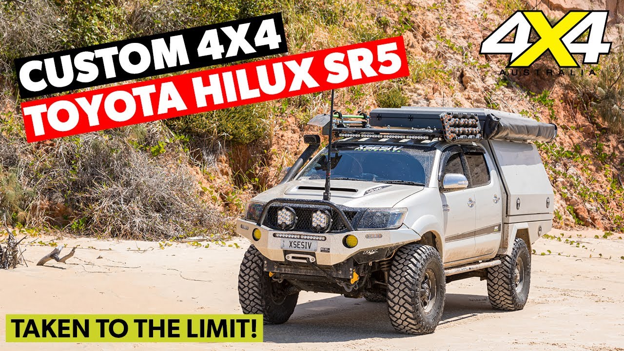 Кастомный Hilux SR5 доведён до предела возможностей | 4X4 Australia