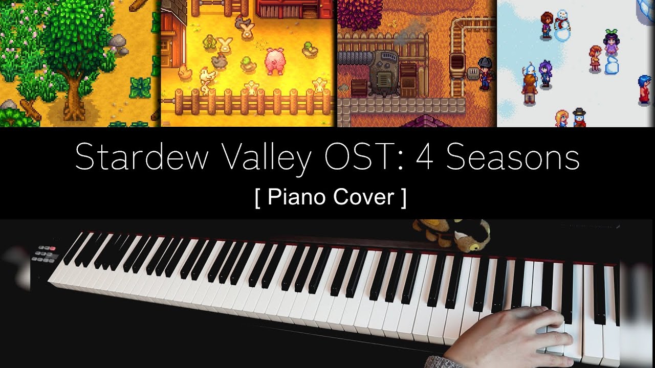 Stardew Valley BGM 9 Songs (Piano Cover)