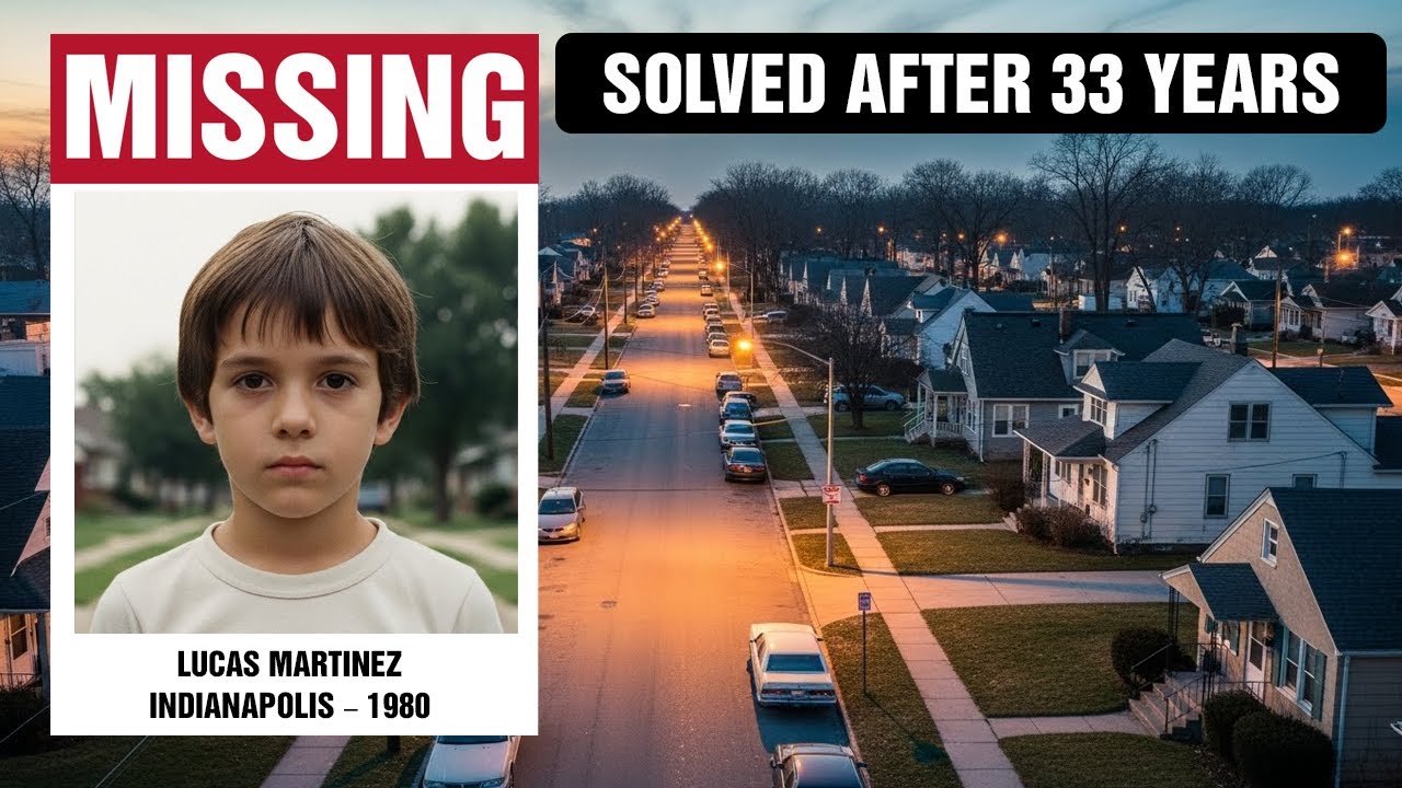 SOLVED: Indianapolis Cold Case | Lucas Martinez, 9 | Missing Boy Found Alive After 33 Years