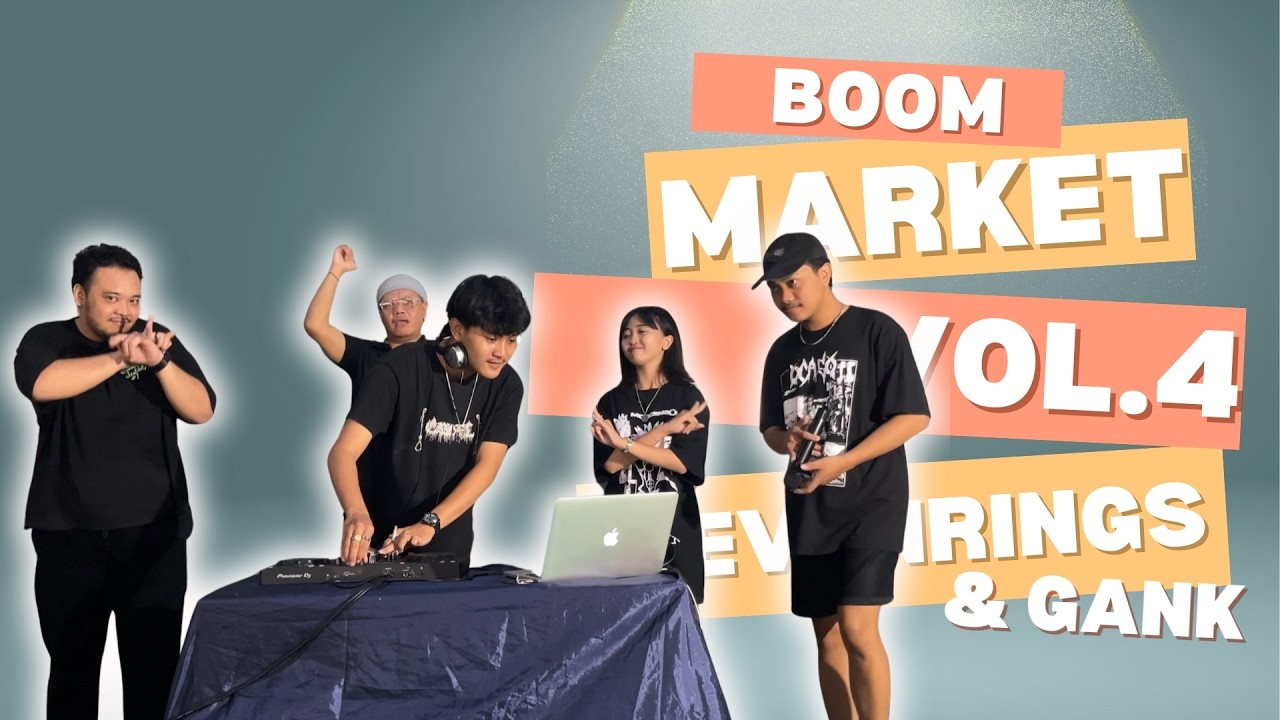 KESERUAN BOOM MARKET VOL. 4 TUBAN: DJ SEVENRINGS & GANK ELECTRO GROOVE (FULL HD)
