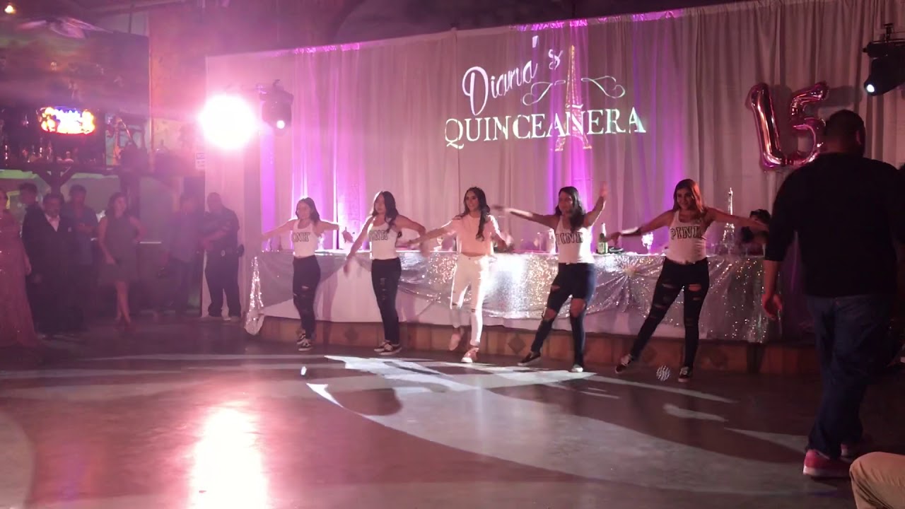 Diana’s Quince surprise dance