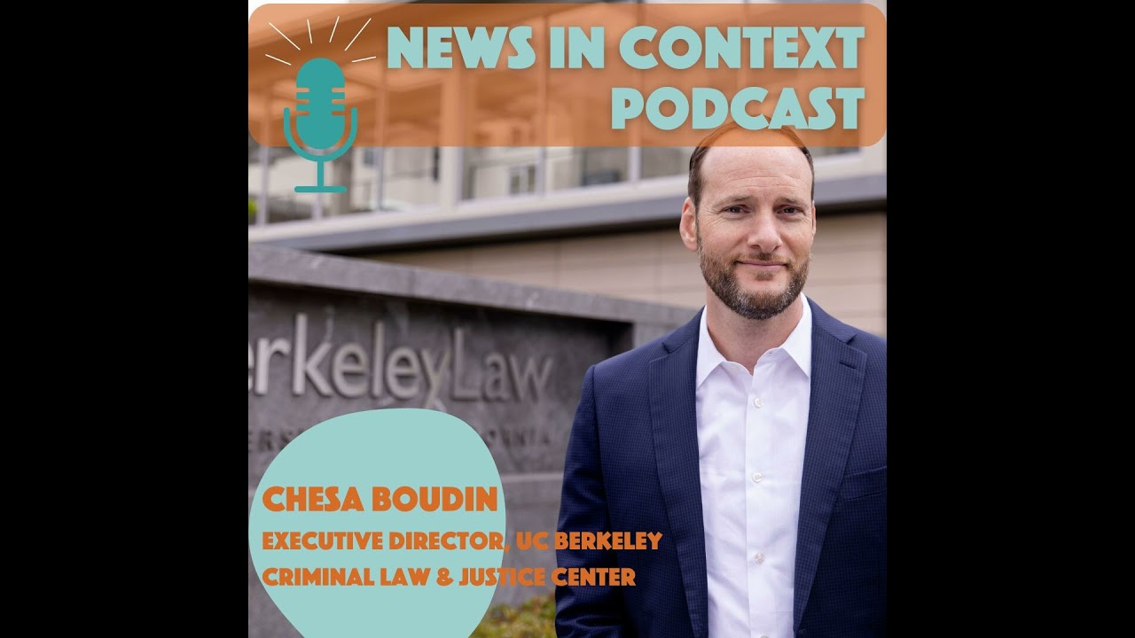 Former San Francisco DA Chesa Boudin on Meaningful Reform of Our Criminal Justice System