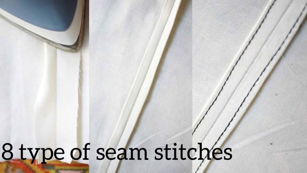 Fashion Designing level 1 / Basic seams & Stitches for Bigginers 🧵 🪡 