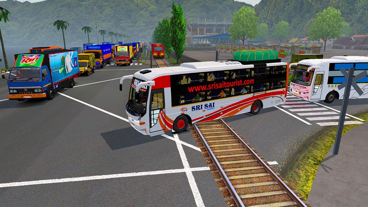 Heavy Traffic on State Highway | Multiple Overtakes | Prakash Vega Sleeper Bus