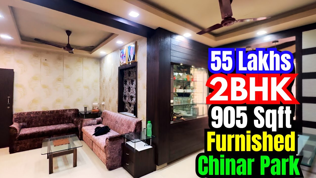 2BHK Full Furnished Flat For Sale In Rajarhat Main Road, Chinar Park