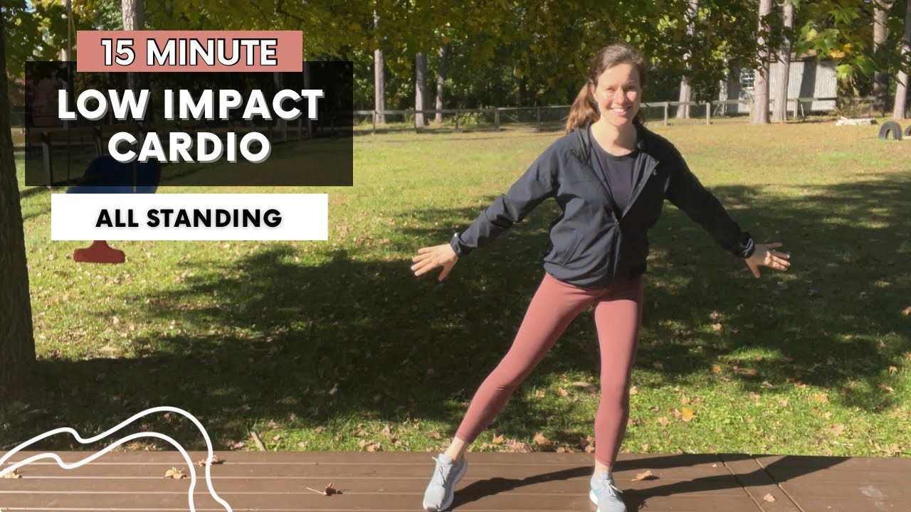 15 Min Low Impact Cardio (No Jumping) | All Standing, Pregnancy & Beginner Safe