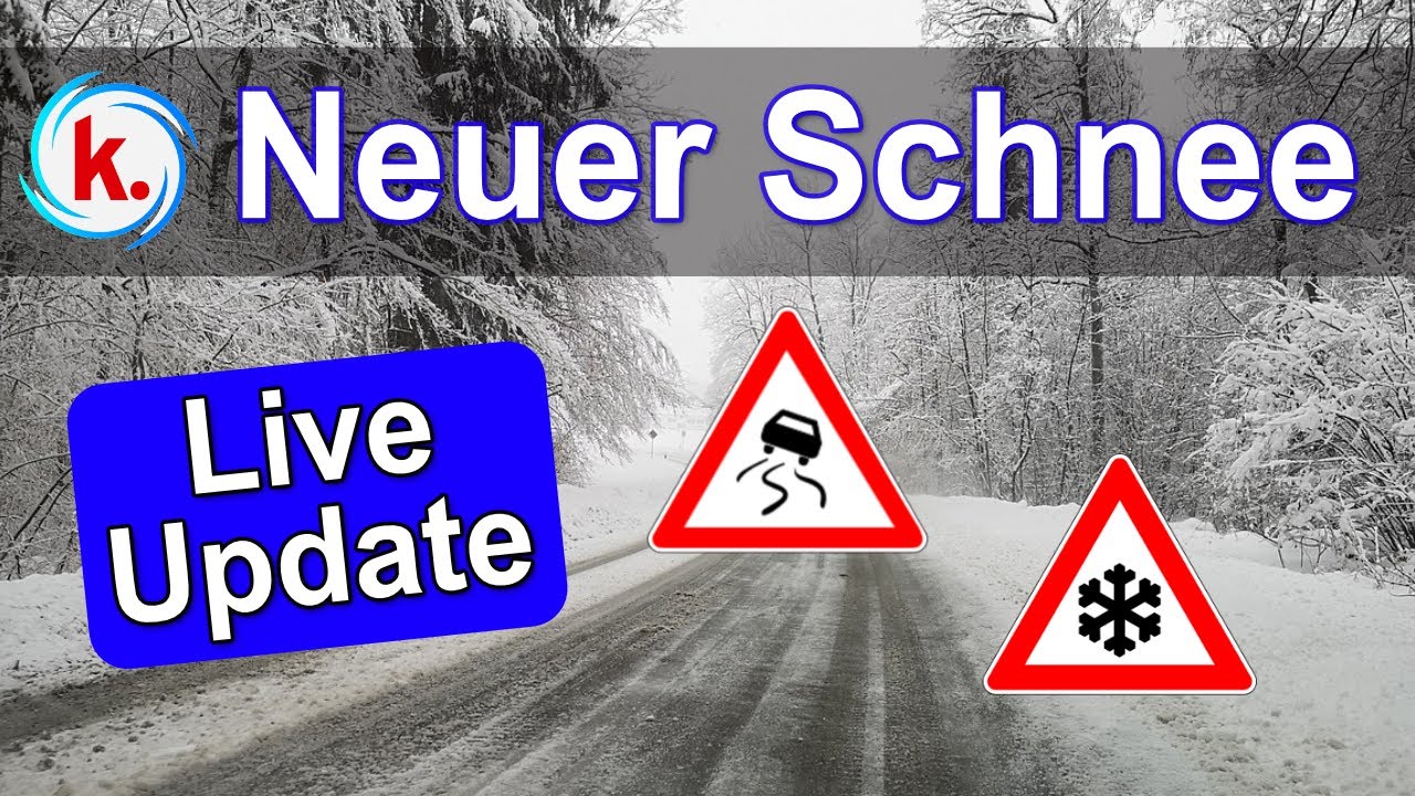 Neuer Schnee kommt - das Winterwetter Live-Update