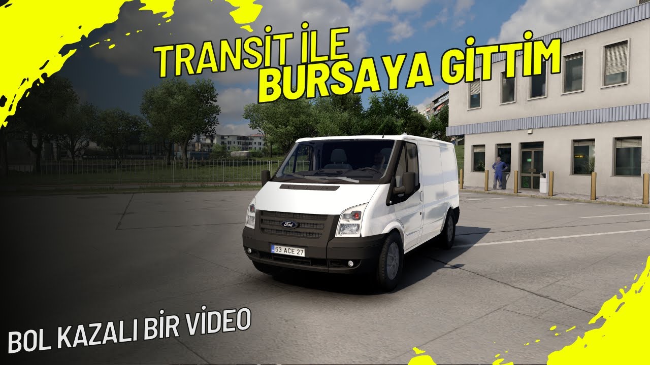 BOL KAZALI BİR VİDEO!!  TRANSİT İLE BURSAYA GİTTİM // Türkiye'yi geziyorum bölüm 1 // ets 2