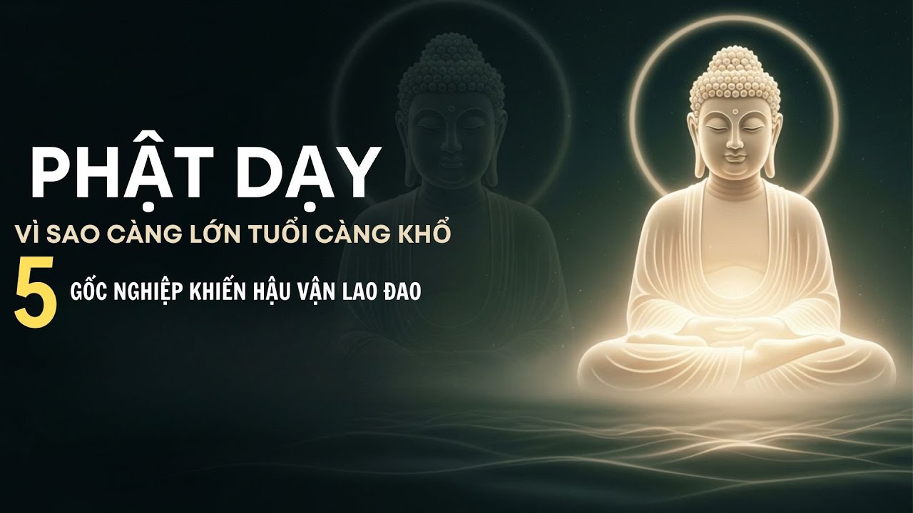 Phật Dạy: Vì Sao Càng Lớn Tuổi Càng Khổ – 5 Gốc Nghiệp Khiến Hậu Vận Lao Đao (Nghe Để Tỉnh)