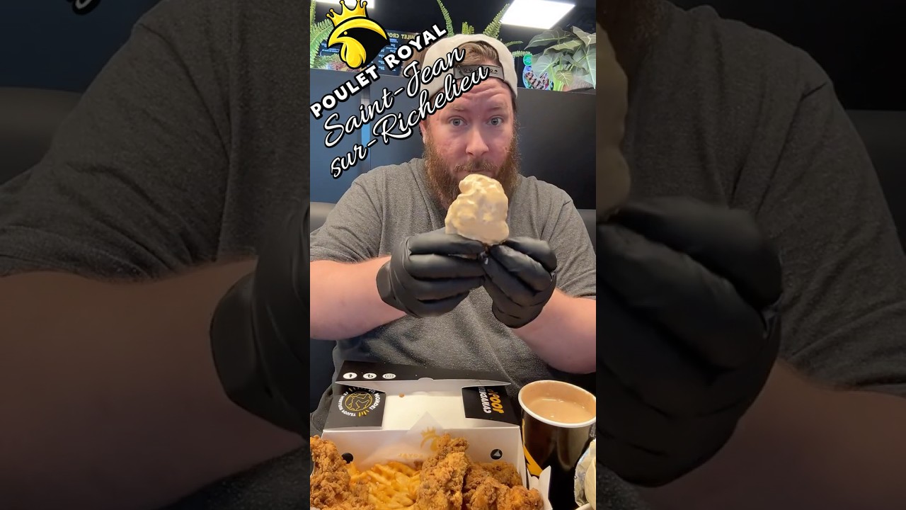 Un qu&eacute;b&eacute;cois test le Poulet Royal de St-Jean-sur-Richelieu et c'est...INCROYABLE!